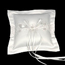 gesammelt Eleganz Satin Wedding Ring Inhaberaktien Kissen