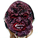 Scary Latex Devil Halloween Mask with Hair For Adult (SZWS025)