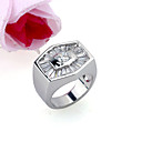 Dazzling Cubic Zirconia Ring-Cubic Zirconia Ring 81002-27 (SZY663)