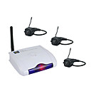2.4GHZ Four Channel Remote Wireless Receiver with 3x Wireless Pinhole Camera