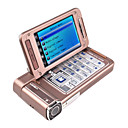 B9000 Dual Card Quad Band Touch Screen TV Flip Phone Coffee