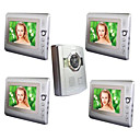 doorphone vídeo con 4x 7 "monitores (szq418)