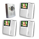 doorphone vídeo con 3x 3.5 "monitores (szq422)
