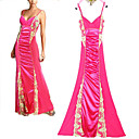 gaine / colonne bretelles spaghetti-parole longueur comme en satin de soie tenue de soirée / robe de
