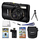 Canon IXUS 980/PowerShot SD990 IS 14.7MP Digital Camera with 2.5-inchLCD+8GB SD+Battery+6BonusSZW676