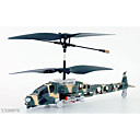 gratis verzending radio controle mini apache 3 kanaals micro indoor rc helicopter