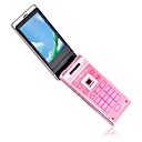 SINO 906+  Dual Card Quad Band Dual-Axis Rotary Screen Flip Phone Pink(SZR462)