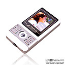 4GB 1.5-inch MP3 / MP4 Players With FM Function Silver(SZM093)