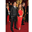 The 81st Oscar Robert Downey Jr One Button Peak Lapel Tuxedo Suit / Jacket & Pants ( OSCM012)