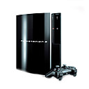 Sony PlayStation 3/PS3 80 GB/Black+Wireless Dualshock 3 Controller