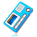 4gb mini mp3 players com alto-falante azul (szm208)