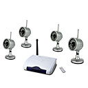 Wireless Camera and Receiver Set With Remote Control
