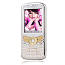toque k-A188 celular dual cartão branco (não para os EUA / Canadá) (szrw102)