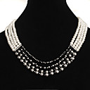 Generous White Freshwater Pearl Four-Strands Necklace SZY1774