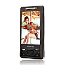 d801 double carte tv bordereau écran tactile mobile en métal noir (pas pour nous / canada) (szrw084)