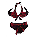 Hot Popular Red Two Piece Bikini Swimwear Swimsuit 108988 (AML018)