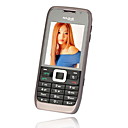 K2 Dual Card Tri-Band Dual Camera Super Ultra-thin TV Function Cell Phone Black(SZRW142)