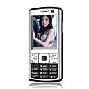sktel n72i double carte tri-bande quatre flash mobile et de l'argent noir (szrw197)