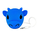 Cool Cartoon Bull Digital Speaker For IPOD/MP3 Player/PC/Notebook/DVD Player Blue (BH-01)