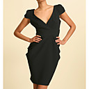 Cross Front Tulip Skirt Dress (09VQX008)