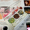 20pcs Modern 3 Colors Eyeshadow & Lipstick Palette
