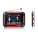 8gb de 3.5 pulgadas con reproductor de mp3/mp5 tv anolog rojo (szm507)