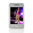 2gb 2,8 polegadas touch case de metal da tela MP4/MP3 Player (shb003)