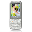 Dongjixing 680 Dual Card GSM+CDMA Bluetooth Touch Screen Cell Phone Argent