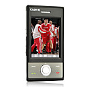 cl8600 dual cartão dual standby telefone celular preto (2GB TF) (szysw001)