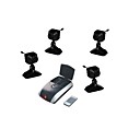 Ricevitore a 2,4 GHz 2-ch con 2 kit wireless telecamera telecomando senza fili (sfa002)