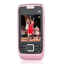 copia al e66s quad band doppia scheda dual slide Bluetooth FM del telefono delle cellule bianche (2GB TF card) (szhx0299)