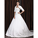  NYX - Vestido de Novia de Satén con Bolero