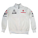 McLaren Mercedes F1 Windbreaker Jacket White (LGT0915-1)
