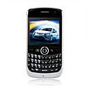 f020 wifi quad-band dual-kaart dual standby tv dual camera java QWERTY-toetsenbord mobiele telefoon zwart (2GB TF-kaart) (sz05440018)