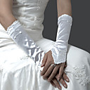 lycra gants sans doigts coude longueur de mariée