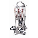 10-pc High Quality Ceramic Handle Kitchen Cookware set (0612-TA-48)