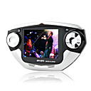 2gb fashion design da 2,8 pollici gioco multi-media player fm mp5/mp3 fotocamera digitale funzione e nero argento (shb591)