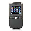i60 doble banda cuádruple tarjeta con el teléfono celular plana botones negro (tarjeta de 2GB TF) (sz00720298)