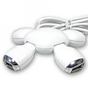 USB plegable de tortuga 4 puertos USB 2.0 (ceg233)