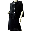 mercerisiert Pullover Wollemischung Kap Frauen (F7-61-039)