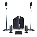 Microlab High Fidelity 5.1 Surround Speaker System with 135W Amplifier and Floor Stands(SMQC261)