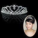 magnífico claro cristales tiara de novia de la boda (hg0843)