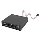 3,5 "USB 2.0 lecteur de carte interne + port USB (noir)