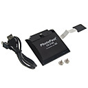 PhotoFast CR-3100 de doble ranura SD SDHC adaptador MS Pro Duo / convertidor para psp 2000 (32 GB máximo)