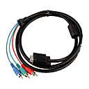 vga à un câble composant 5 pi