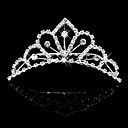 magnífico claro cristales tiara de novia de la boda (hg0865)