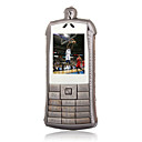 Bingmayong Dual Card Quad Band Bluetooth FM Touch Screen Cell Phone Gray (2GB TF Card and Terra Cotta Figures)