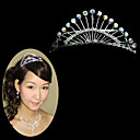magnífico claro cristales tiara de novia de la boda (hg0813)