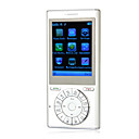 n6 Dual-Karte Dual-Standby-Quad-Band Bluetooth Touchscreen-Handy Silber (2 GB TF-Karte) (sz05450374)