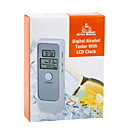 LCD numérique alcootest testeur de l'alcool avec horloge